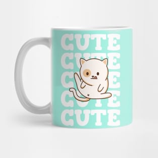 Kawaii Cat Butt (blue) Mug